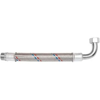 Гъвкава връзка 60см 1"с коляно за хидрофорни системи