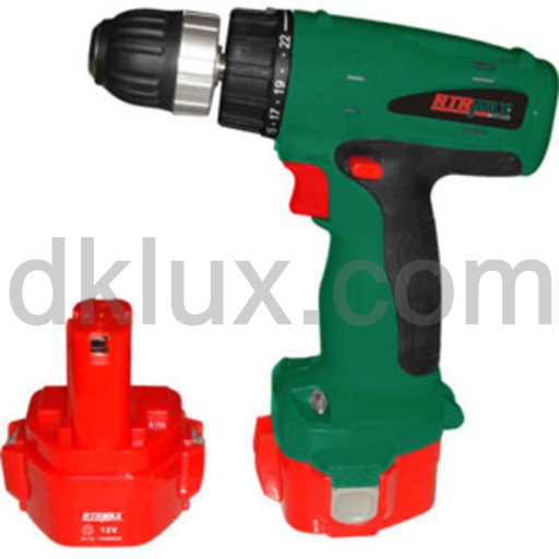 Бормашина RTM342 18NM 10mm, КУФАР и 2 БАТЕРИИ 1.5Ah (Бормашина, 10mm, 18NM, 700rpm с две батерии и куфар) на цени от 144.99 лв. само в dklux.com