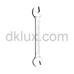 Гаечен ключ ДВОЕН 13х17мм CETA FORM