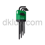 Комплект шестограми TORX CETA FORM 8бр Т9-Т40 ДЪЛГИ