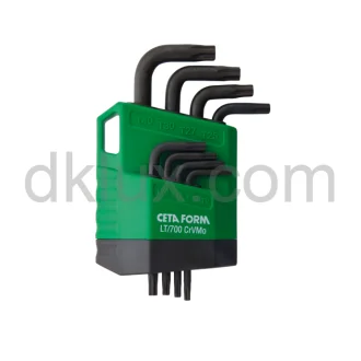 Комплект шестограми TORX CETA FORM 8бр Т9-Т40 КЪСИ