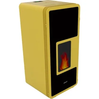 Дизайнерска пелетна камина Kalon COVER-E10 - сух тип