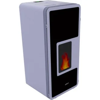 Дизайнерска пелетна камина Kalon COVER-E12 - сух тип