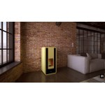 Дизайнерска пелетна камина Kalon COVER-U10 - сух тип