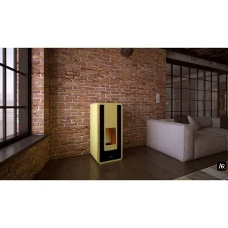 Дизайнерска пелетна камина Kalon COVER-U10 - сух тип