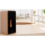 Дизайнерска пелетна камина Kalon Double 8 - сух тип