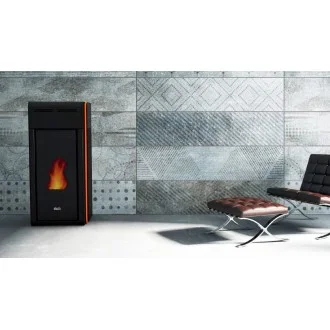 Дизайнерска пелетна камина Kalon LAYERS 12 - сух тип