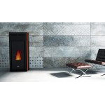Дизайнерска пелетна камина Kalon LAYERS 8 - сух тип