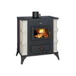 Готварска печка на дърва PRITY K RK с керамика 10.4kW ALB