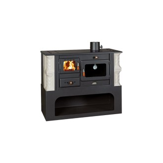 Готварска печка PRITY 1P34-K с керамика 10.1kW ALB