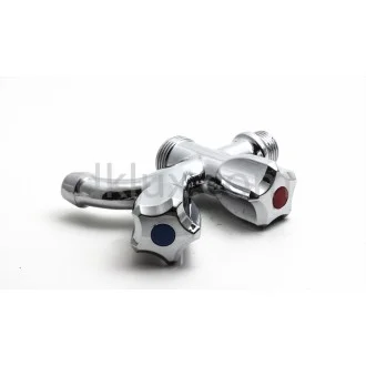 Спирателна канелка двойна с извод за пералня Спирателна канелка двойна с извод за пералня