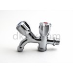 Спирателна канелка двойна с извод за пералня