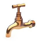 Канелка 1/2" с Т-дръжка ПОЛИРАН МЕСИНГ