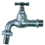 Канелка спирателна 1/2" с Т-дръжка и щуцер ХРОМ