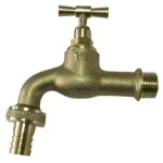 Канелка спирателна 1/2" с Т-дръжка и щуцер