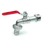 Сферична канелка 1" с щуцер и СТ. дръжка