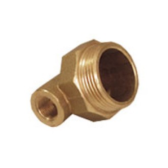 Краен елемент за колектор 3/4"М х 1/2" х 3/8" троен Краен елемент за колектор 3/4"М х 1/2" х 3/8" троен