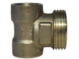 Краен елемент за колектор 1"М х 1/2" х 1/2" троен Краен елемент за колектор 1"М х 1/2" х 1/2" троен