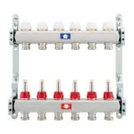 Колекторна група за подово отопление - 6 ИЗВОДА 1"х3/4" EUROKONUS