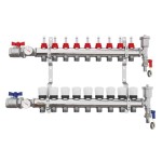 ОБОРУДВАНА колекторна група с 9 извода 1"х3/4" ЕВРОКОНУС