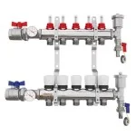 ОБОРУДВАНА колекторна група с 5 извода 1"х3/4" ЕВРОКОНУС