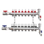 ОБОРУДВАНА колекторна група с 8 извода 1"х3/4" ЕВРОКОНУС