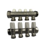 Модулен колектор FORNARA 1" с кранове, 2 извода 24*19