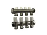 Модулен колектор FORNARA 1" с кранове, 2 извода 24*19 Модулен колектор FORNARA 1" с кранове, 2 извода 24*19
