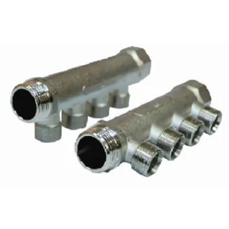 Щампован колектор 3/4" с 2 извода 24х19 LUXOR Щампован колектор 3/4" с 2 извода 24х19 LUXOR