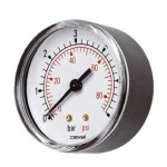 Манометър за вода Ф50 до 6bar АКСИАЛЕН