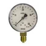 Глицеринов манометър за високо налягане 40bar Inox