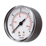 Манометър за вода Ф50 до 4bar АКСИАЛЕН