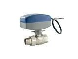 Сферичен ДВУПЪТЕН кран с ел. задвижка 1" с холендрова връзка