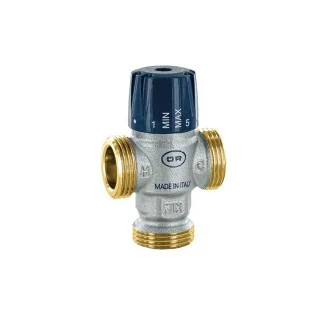 Термостатичен смесителен вентил 3/4" с обхват 30-65°C Термостатичен смесителен вентил 3/4" с обхват 30-65°C
