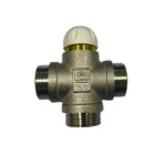 Трипътен зонов вентил 3/4" за ел. задвижка CARLO POLETTI