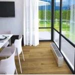 Вентилаторен конвектор НИСЪК за подов монтаж COMPACT 13/25