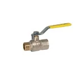 Кран за газ FM 1" стоманена ръкохватка