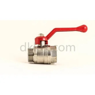 Сферичен кран МЖ алуминиева ръкохватка 1/2" BEST Сферичен кран МЖ алуминиева ръкохватка 1/2" BEST