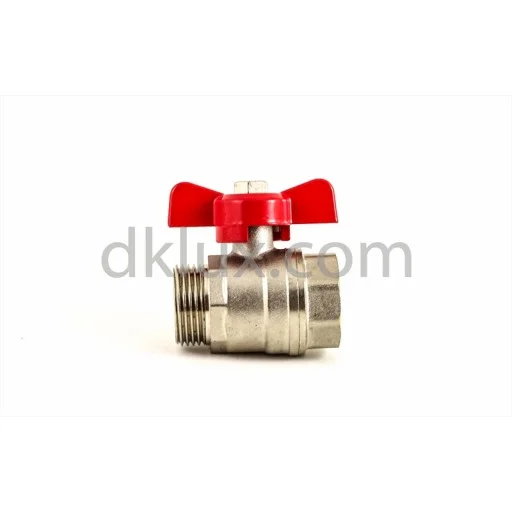 Сферичен кран МЖ перчата ръкохватка 11/4" BEST (Сферичен кран, МЖ месинг, перчата дръжка, С.О.) на цени от 15.99 лв. само в dklux.com