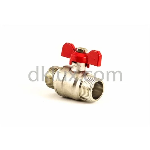 Сферичен кран ММ перчата ръкохватка 3/4" BEST (Сферичен кран, ММ месинг, перчата дръжка, С.О.) на цени от 6.49 лв. само в dklux.com