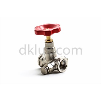 Спирателен вентил с ИЗПУСКАТЕЛ 3/4" Спирателен вентил с ИЗПУСКАТЕЛ 3/4"