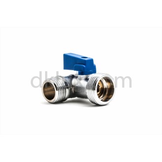 Трипътен кран сферичен FORNARA усилен 1/2"х1/2"х3/4" Трипътен кран сферичен FORNARA усилен 1/2"х1/2"х3/4"