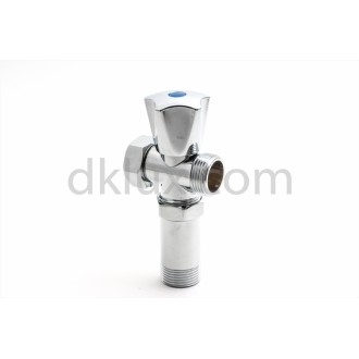 Трипътен перален кран 3/4" с удължител и холендрова гайка Трипътен перален кран 3/4" с удължител и холендрова гайка