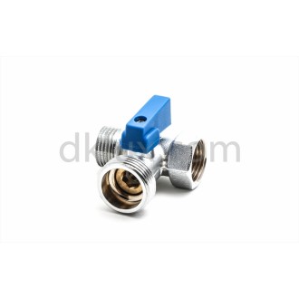 Трипътен кран сферичен FORNARA усилен 1/2"х1/2"х3/4"