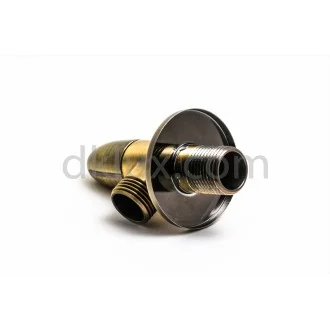 Луксозно ъглово кранче Retro Bronze 1/2" х 1/2"