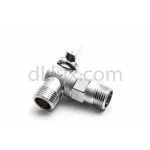 Усилен ъглов кран, сферичен FORNARA 1/2"х1/2"