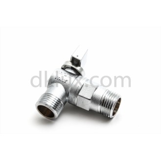 Усилен ъглов кран, сферичен FORNARA 1/2"х3/8" Усилен ъглов кран, сферичен FORNARA 1/2"х3/8"