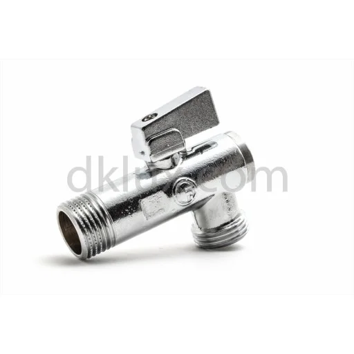 Ъглов кран с филтър, сферичен FORNARA (Месингов ъглов кран, сферичен, с филтър) на цени от 5.99 лв. само в dklux.com