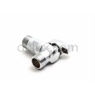 Усилен ъглов кран, сферичен FORNARA 1/2"х1/2" Усилен ъглов кран, сферичен FORNARA 1/2"х1/2"