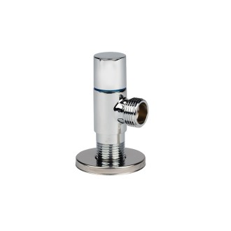 Ъглов кран CERCHIO с керамичен механизъм 1/2"х1/2" Ъглов кран CERCHIO с керамичен механизъм 1/2"х1/2"